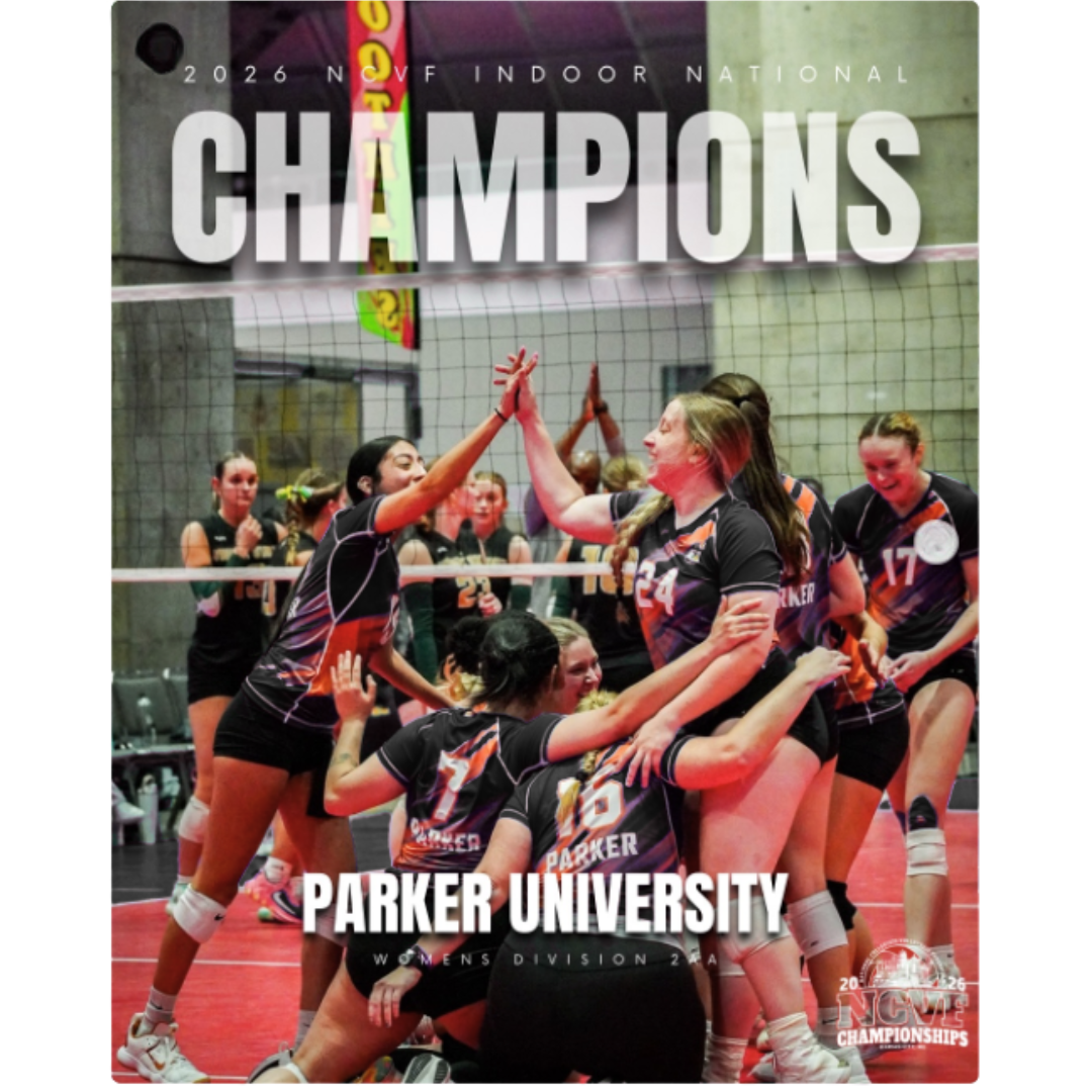 PARKER UNIVERSITY WOMEN’S VOLLEYBALL WINS 2026 NCVF NATIONAL CHAMPIONSHIP