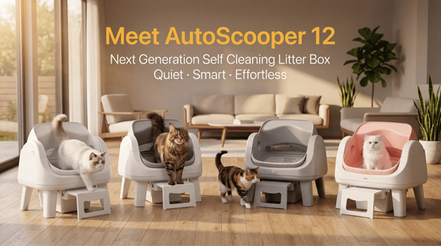 PetPivot AutoScooper 12 Now Available in The UK: Helping Cat Owners Skip Daily Scooping