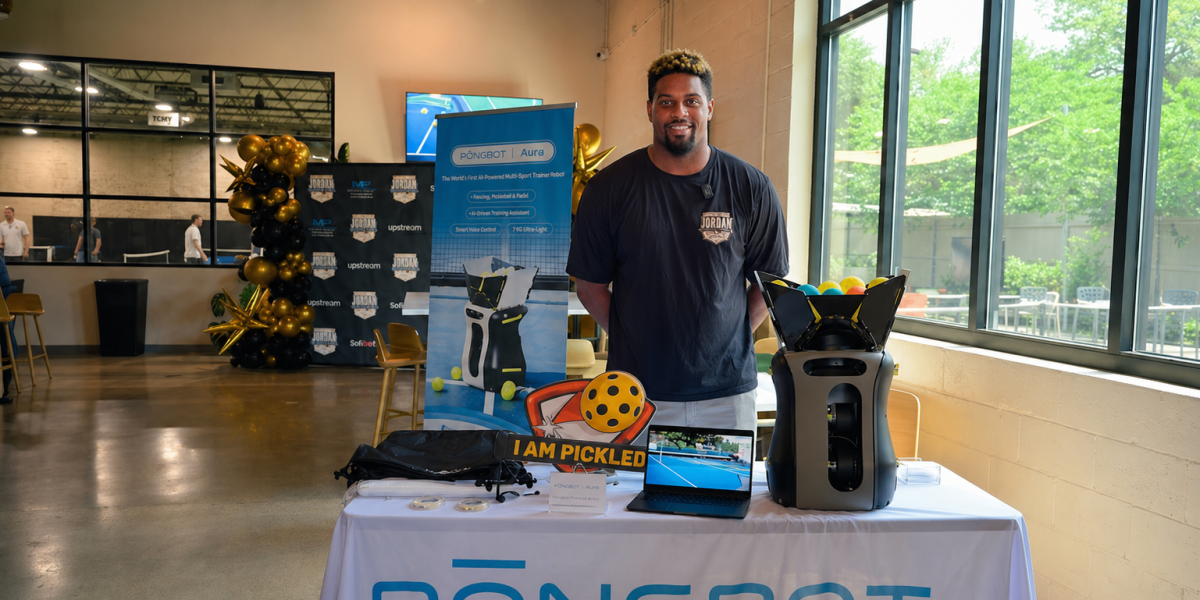 Pongbot Named Presenting Sponsor of the 2nd Annual Cam Jordan Foundation Pickleball Tournament