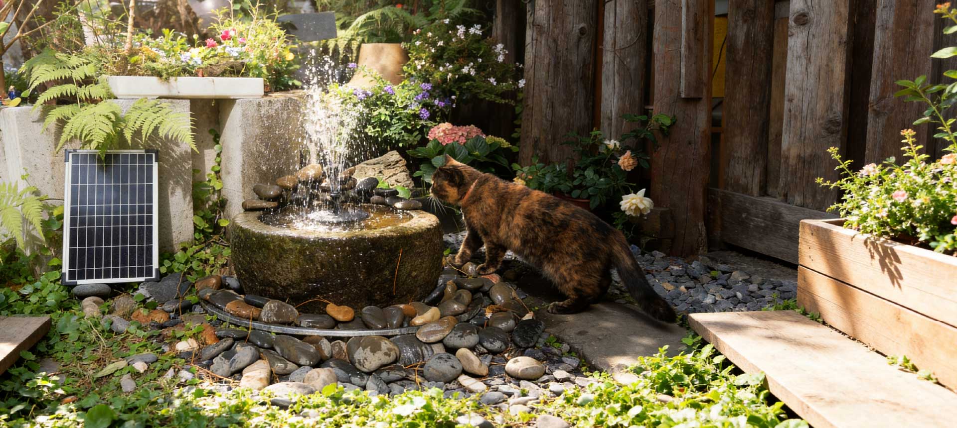 Poposoap Launches a Range of Wire-Free Solar Fountains in the UK
