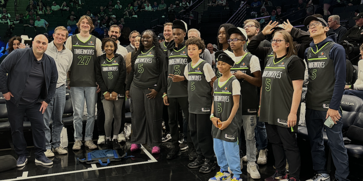 Sezzle and Minnesota Timberwolves Bring their Community to Center Court