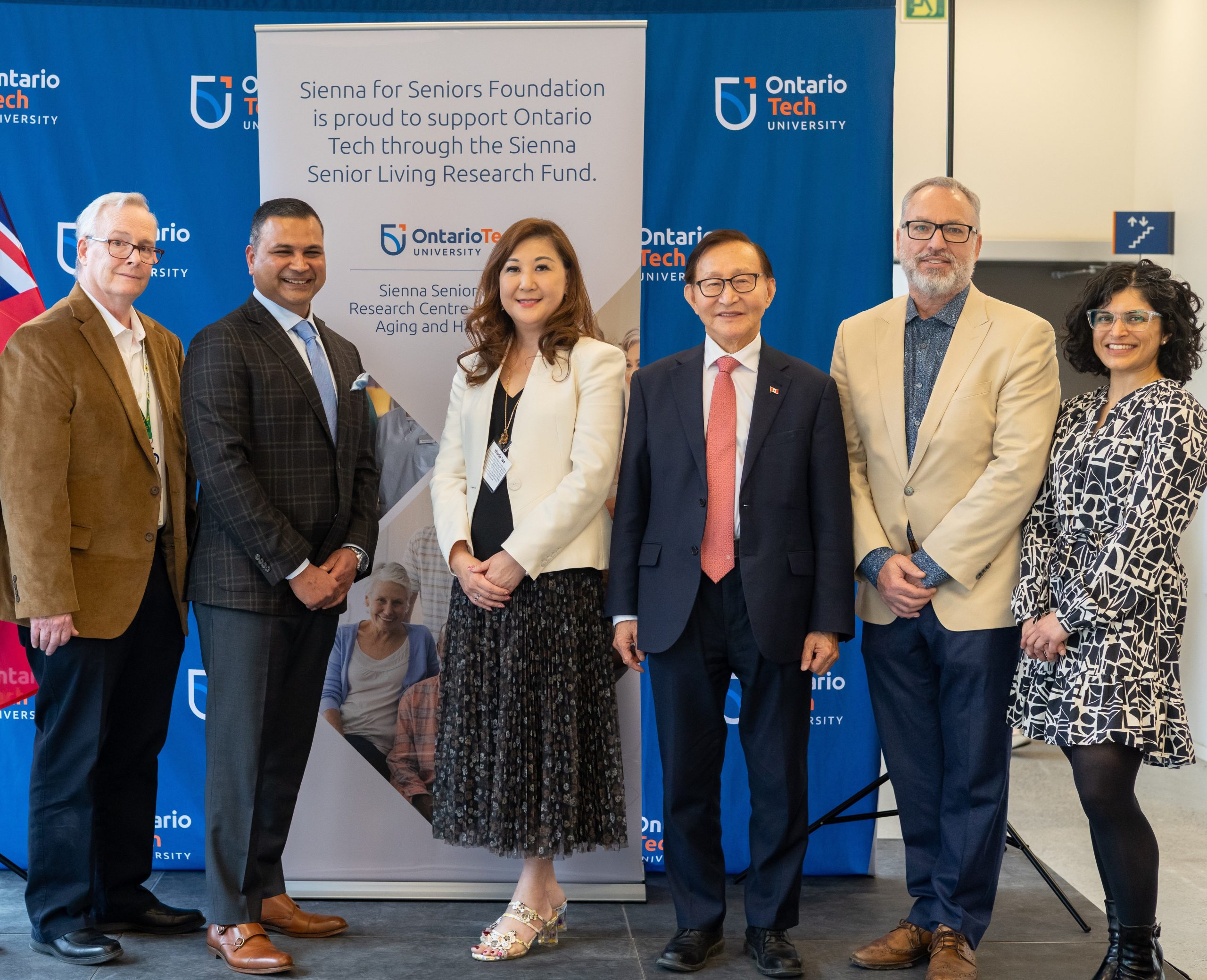 Sienna for Seniors Foundation $1 Million Gift Advances Healthy Aging Research at Ontario Tech University