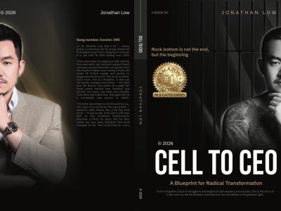 Singapore Fintech Founder Jonathan Low Releases Bestselling Memoir “Cell to CEO,” Debuting as Amazon Bestseller Across Six Categories