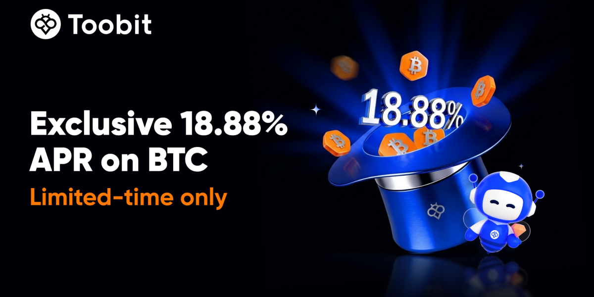 Toobit Announces New Limited-Time 18.88% APR for Bitcoin