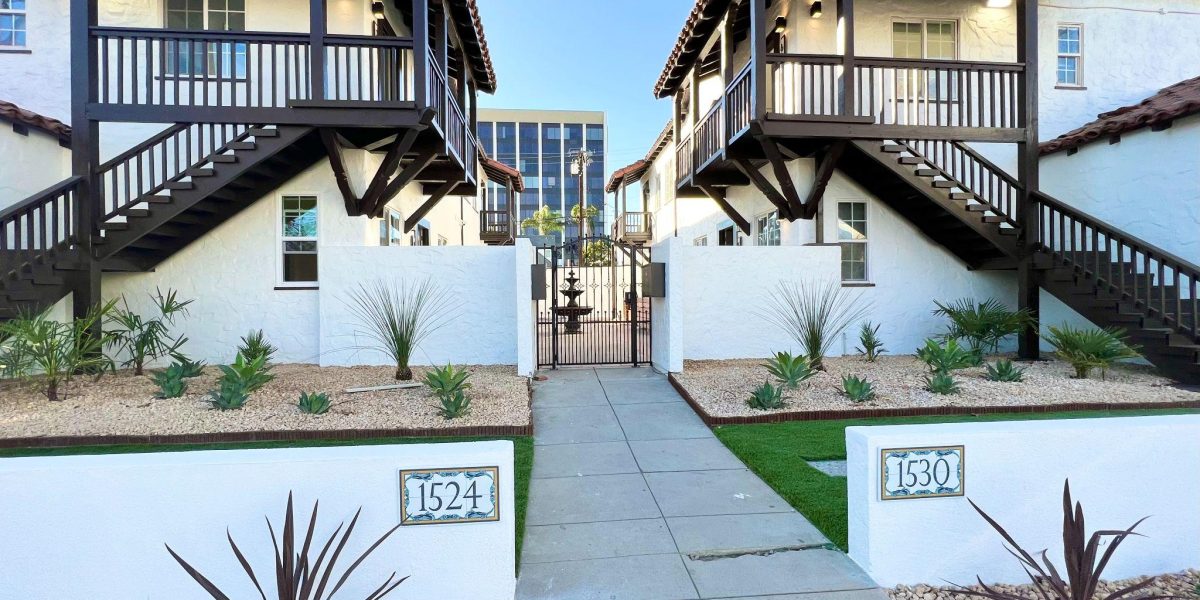 VF Developments Completes Renovations on Historic Santa Ana Spanish Villa Apartments