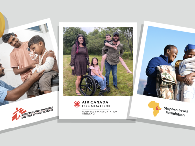 Air Canada and Aeroplan Celebrate 20 Years of the Aeroplan Member Donation Program, and Over 1.8 Billion Points Donated to Charities