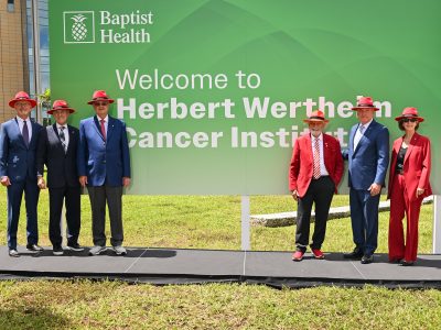 Baptist Health Foundation Announces Historic $100 Million Gift from Dr. Herbert Wertheim