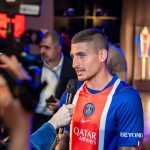 BEYOND Developments and Paris Saint-Germain Bring 2026–27 Home Kit to Life in Landmark Partnership Moment with Marco Verratti in Dubai