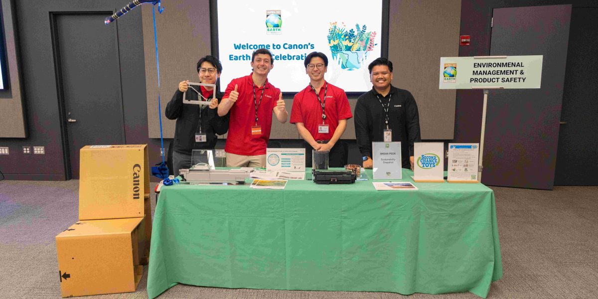 Canon and Local Organizations Celebrate Earth Day 2026 with Community Recycling Drives at Melville Headquarters