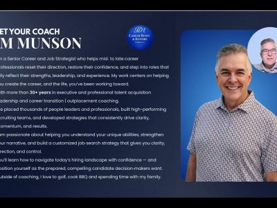 Career Reset & Restore Formula Launches 5- Step Program