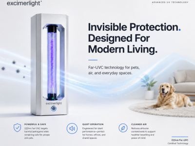 Excimerlight Expands Into North America With Filter-Free 222nm Far-UVC Technology Platform