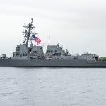 Flight III Destroyer Ted Stevens (DDG 128) Sails Away from HII’s Ingalls Shipbuilding