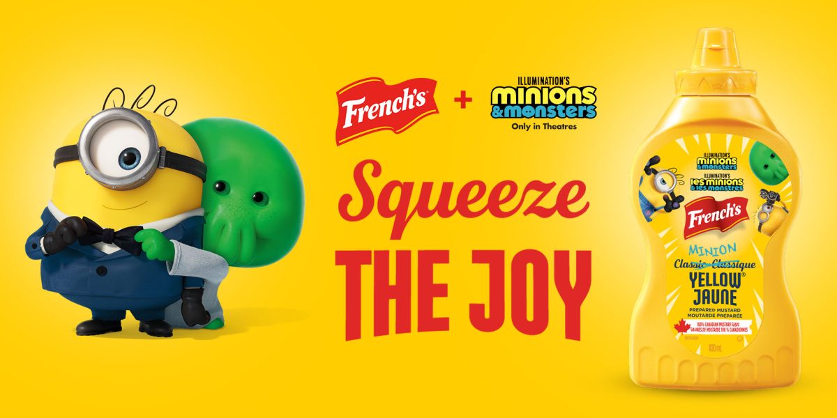 FRENCH’S® ANNOUNCES PARTNERSHIP WITH ILLUMINATION’S MINIONS & MONSTERS, UNLEASHING FRENCH’S® GOOMI’S GREEN MUSTARD NATIONWIDE