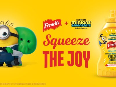 FRENCH’S® ANNOUNCES PARTNERSHIP WITH ILLUMINATION’S MINIONS & MONSTERS, UNLEASHING FRENCH’S® GOOMI’S GREEN MUSTARD NATIONWIDE