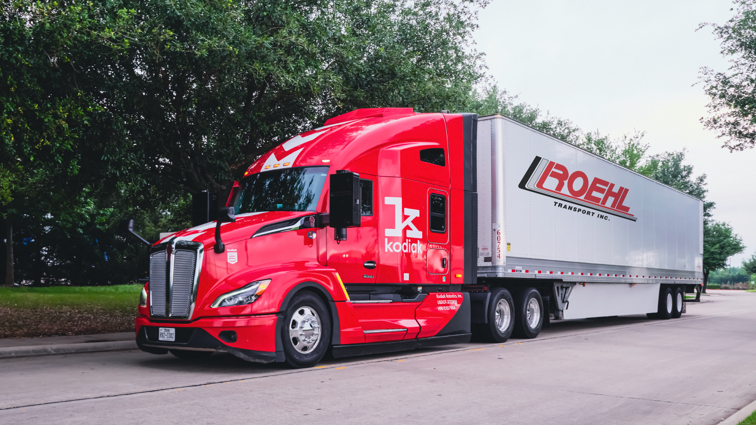 Kodiak Begins Hauling Freight Autonomously With Roehl Transport