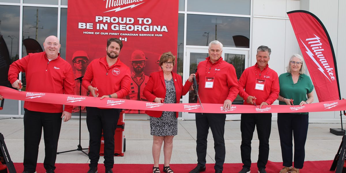 Milwaukee Tool officially opens Canada's first Service Hub in Georgina