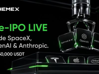 Phemex Launch Pre-IPO Futures for SpaceX, OpenAI, and Anthropic