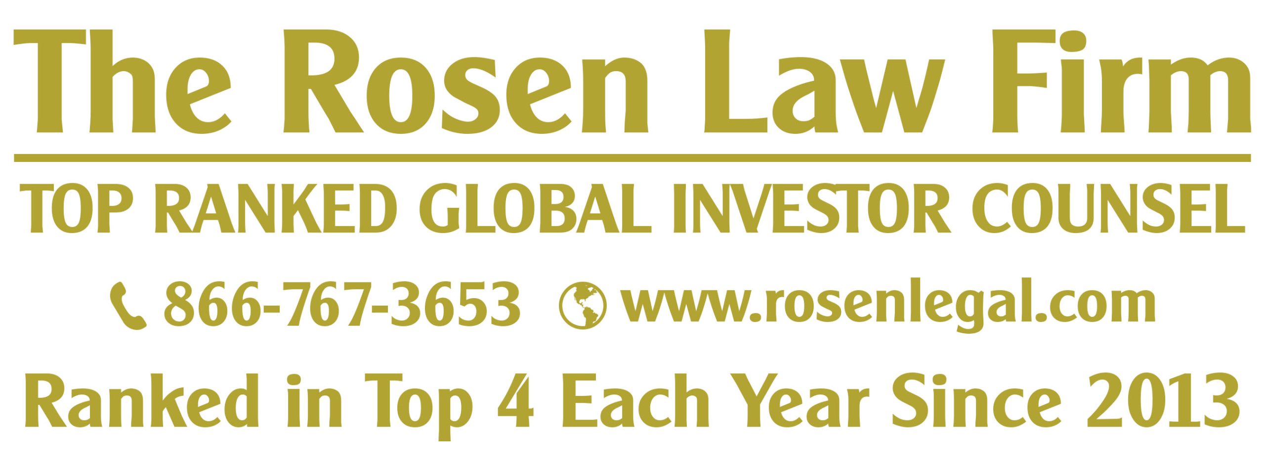 ROSEN, NATIONAL TRIAL LAWYERS, Encourages Babcock & Wilcox Enterprises, Inc. Investors to Secure Counsel Before Important Deadline in Securities Class Action - BW