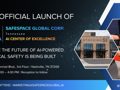 SafeSpace Global Corporation Opens Tennessee AI Center of Excellence, Marking Defining Commercialization Milestone