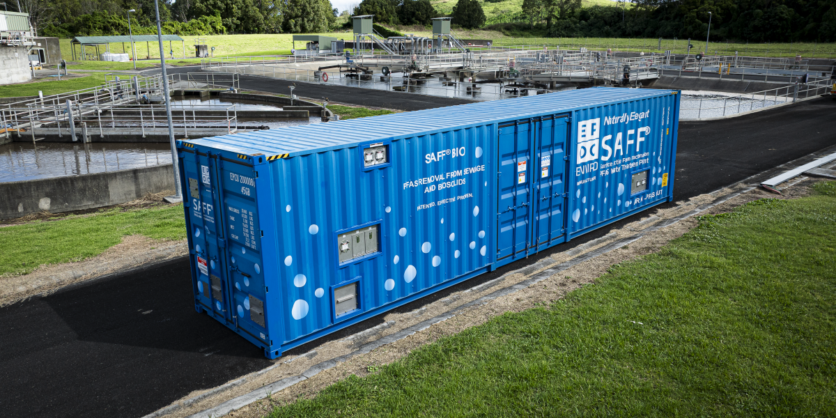 SAFF® technology progresses to world-leading sewage PFAS trial