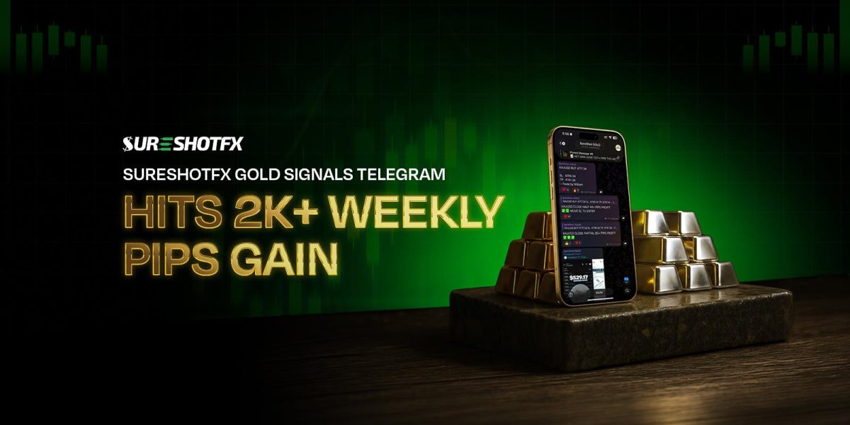 SureShotFX Gold Signals Telegram Hits 2K+ Weekly Pips Gain