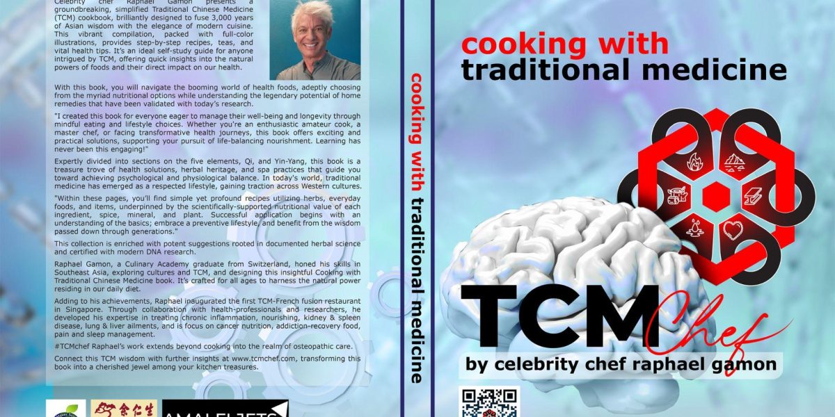 TCMchef Announces Cooking with Traditional Medicine, a Book Blending Traditional Chinese Medicine and French Culinary Arts