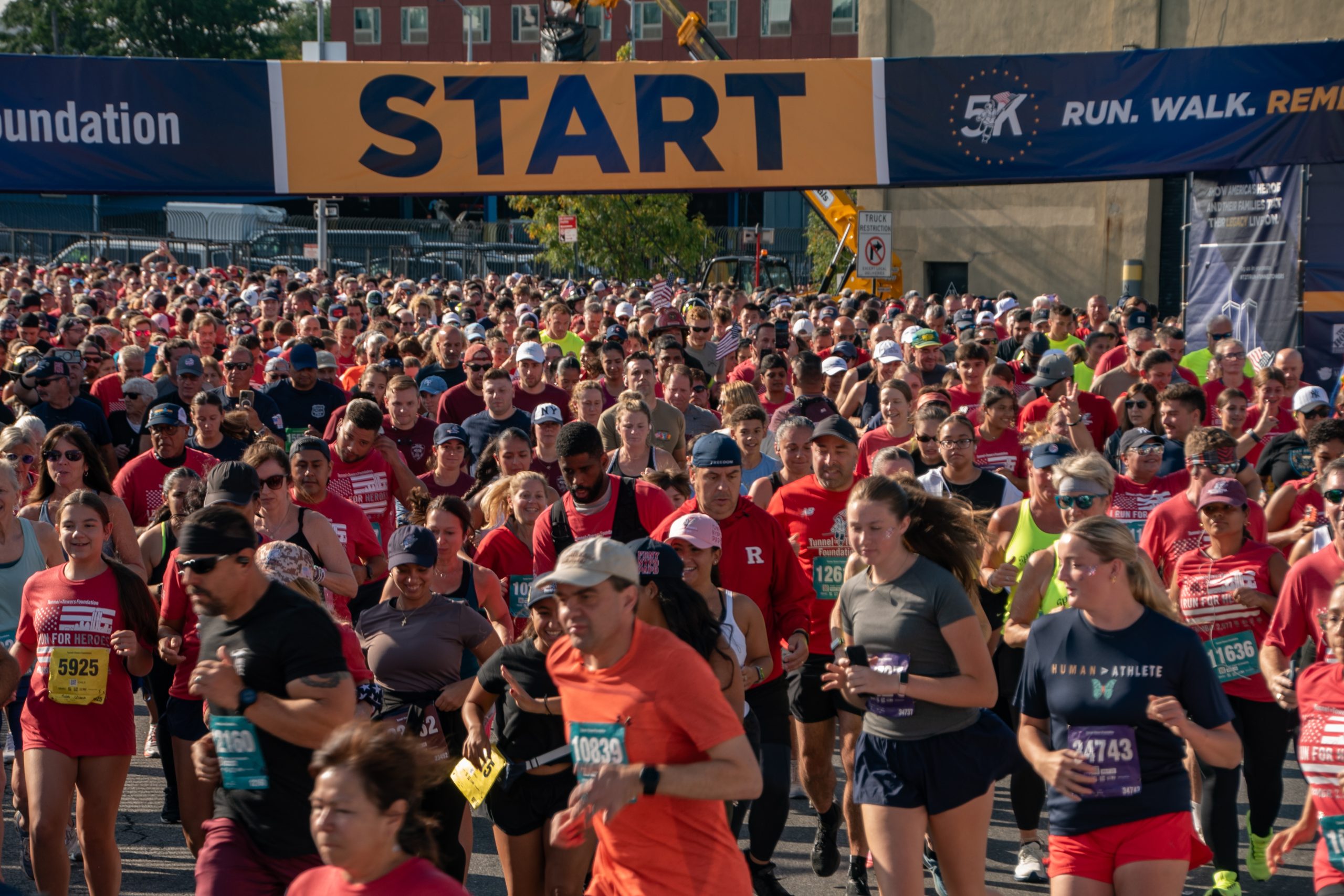 The 25th Tunnel to Towers NYC 5K Run & Walk is Set for September 27th