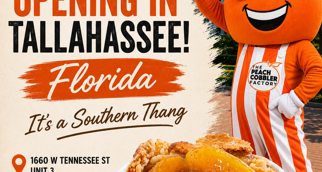The Peach Cobbler Factory Continues Major Southern Expansion With New Tallahassee Location
