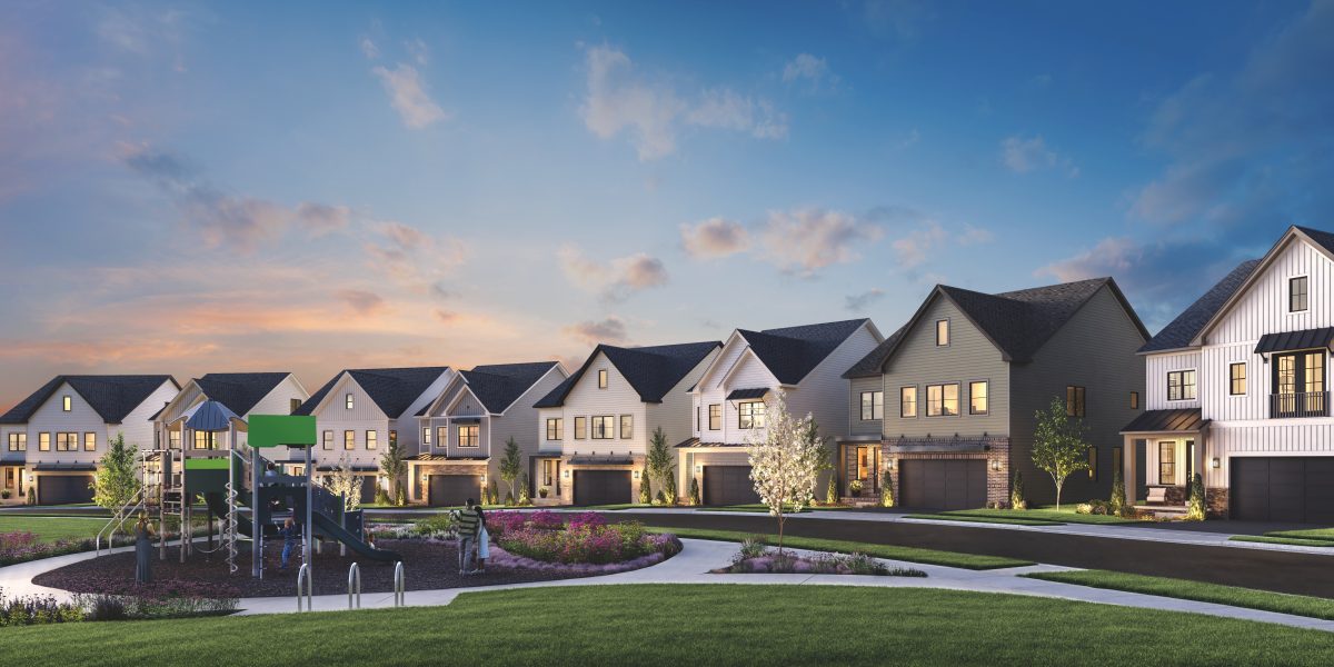 Toll Brothers Opens Three New Home Collections at Parkside Village in Loudoun County, Virginia