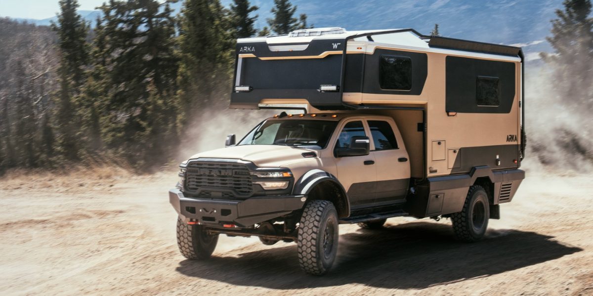 Winnebago® introduces ARKA™: The all-new, off-grid adventure truck