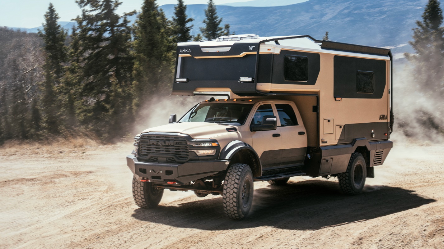 Winnebago® introduces ARKA™: The all-new, off-grid adventure truck