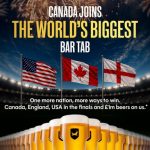 BrewDog and Tilray Beer Add Canada to The World's Biggest Bar Tab as Canada Advances to the Next Round