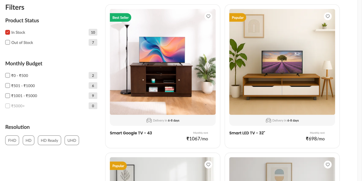 Rentomojo TV and Mattress Rentals See Rising Demand Across Delhi, Noida and Gurgaon as Corporate Tenants Prioritise Flexibility