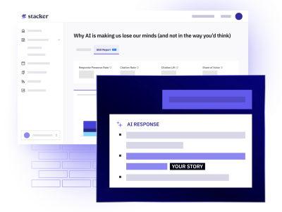Stacker Launches GEO Reporting, Giving Brands Real-Time Visibility Into How Their Stories Perform in AI Search