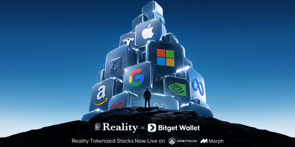 Bitget Wallet Integrates Reality to Bring 1700+ Tokenized Stocks to 100 Million Users