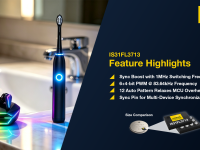 Efficient LED Driver Driving Up to 4 RGB Dots While Extending the Device Battery Life