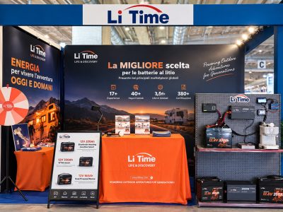 LiTime Unveils New 12V 320Ah ComFlex Smart Battery at Il Salone del Camper 2026