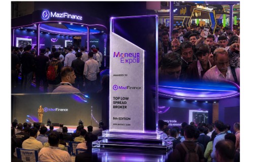 Mazi Finance Wins Top Low Spread Broker Award at The Money Expo India