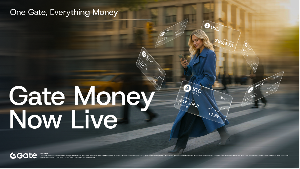 Gate Launches Gate Money, a New Financial Services Gateway Connecting Assets, Funds, and Payments